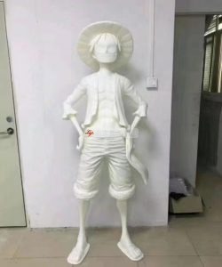 3D打印的海贼王路飞，高1.7米，大家伙