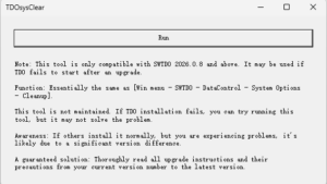 TDO Sys Cleaner